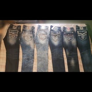 My rock revival jeans not for sale